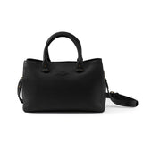 Diversa satchel bag - Black Leather
