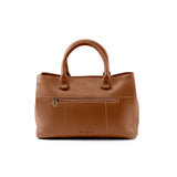 Diversa Satchel Bag - Navy Leather