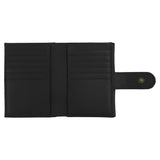 Exito Bifold Purse - Black Leather