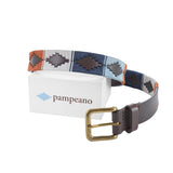 any leather belt box and two belts