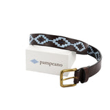 Valgfritt pampeano-skinnbelte og valgfri stor lerretsreiseveske - gavepakke