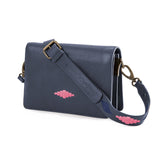 Estilo crossbody bag - navy leather