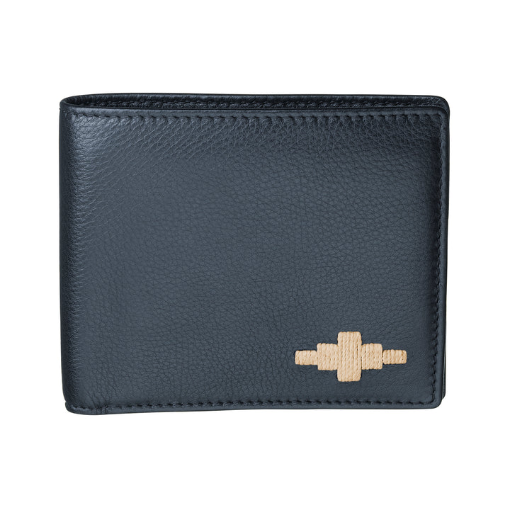 Münzgeldbörse „Moneda“ – marineblaues Leder
