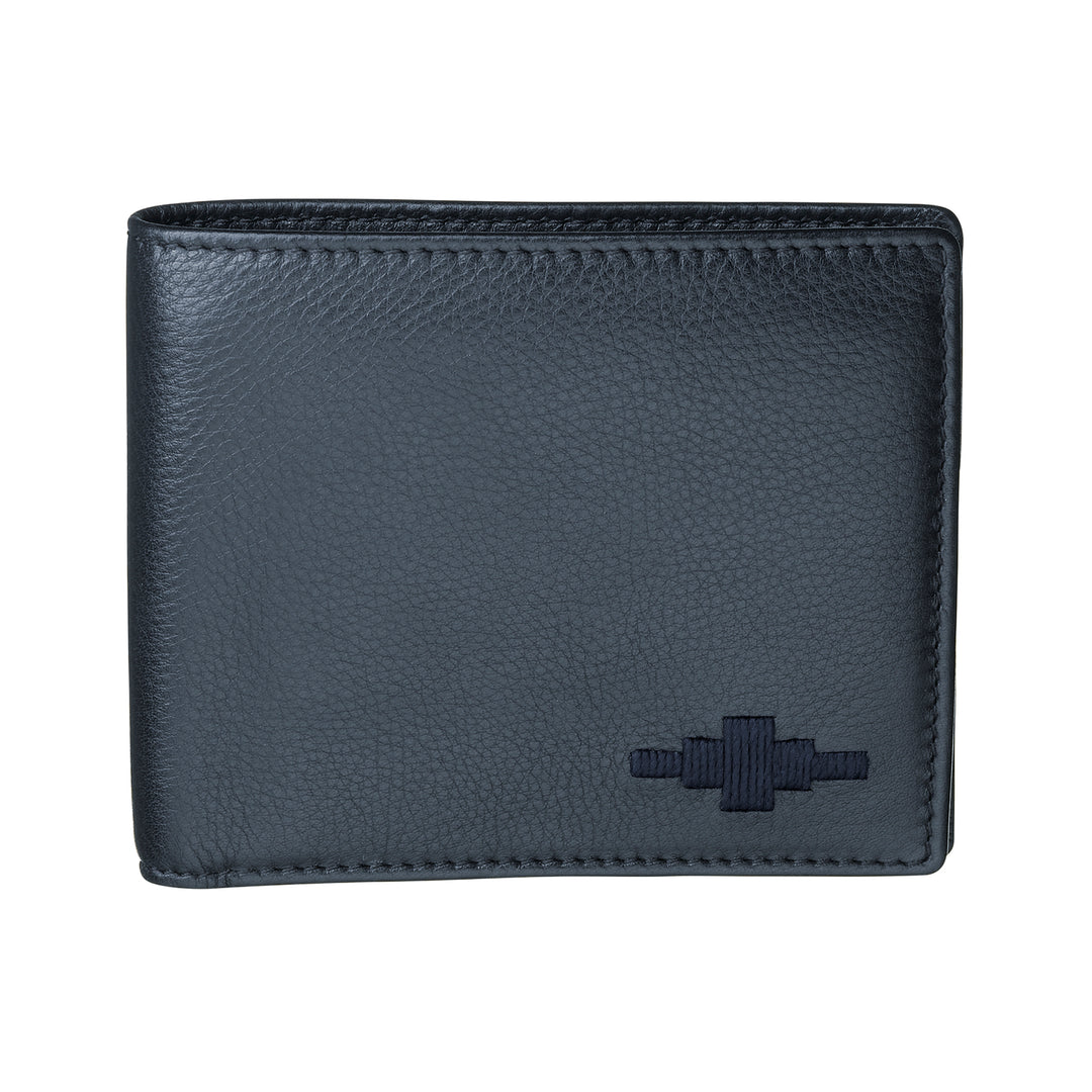 Münzgeldbörse „Moneda“ – marineblaues Leder