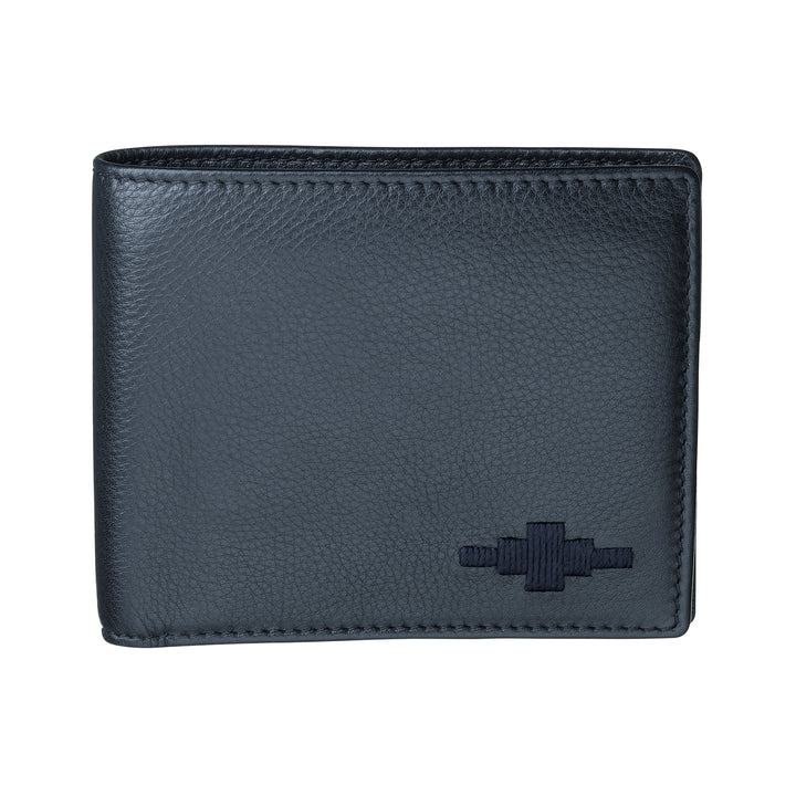 Münzgeldbörse „Moneda“ – marineblaues Leder