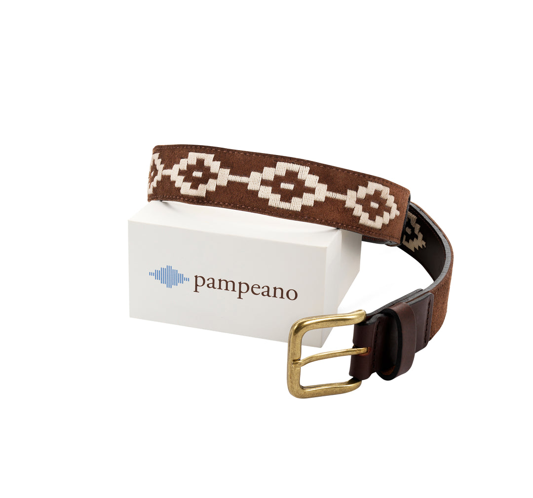 'Confianza' pampeano Polo Belt - Tan Suede - pampeano UK