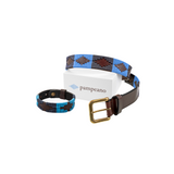 Leder-Pampeano-Polo-Armband – „Azules“