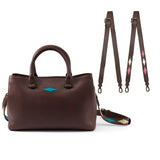 Diversa Satchel-veske med gratis stropp