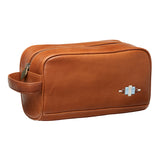 Hombre Washbag - Tan Leather