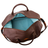 Caballero Large Travel Bag - Brown Leather