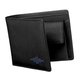 Moneda Münzbörse - Schwarzes Leder