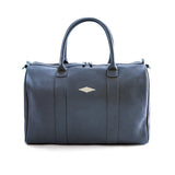 Varon Small Travel Bag - Navy Leather