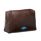 Afeite Kulturtasche - Braunes Leder