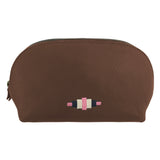 Kosmetiktasche „Brillo“ – braunes Leder