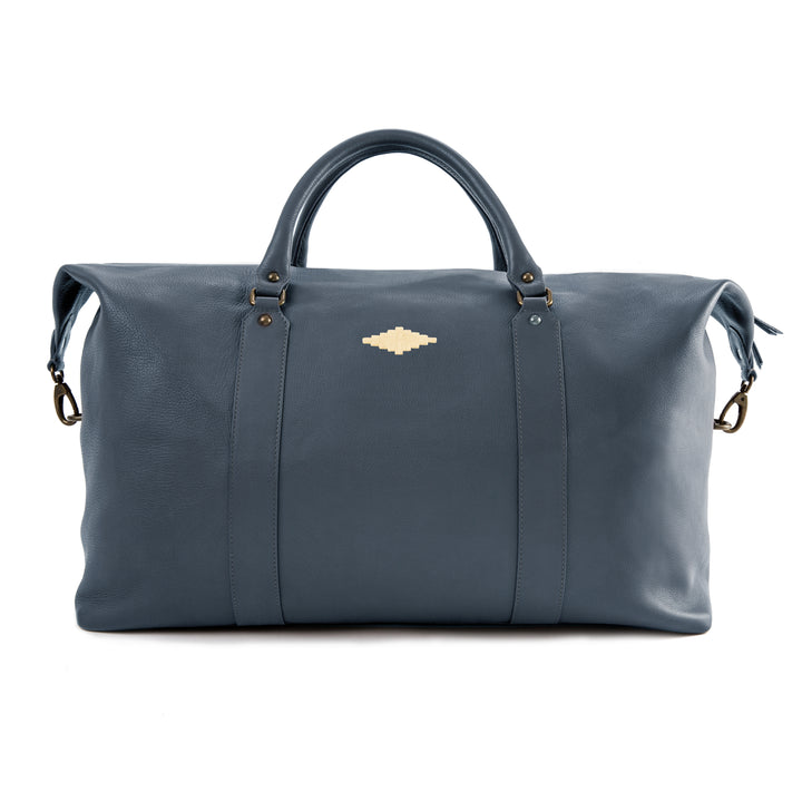 Caballero  Travel Bag with Complimentary Sueno Scarf - Navy Leather