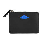 Cambio Pouch Purse - Black Leather