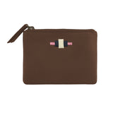 Cambio Pouch Purse - Brown Leather