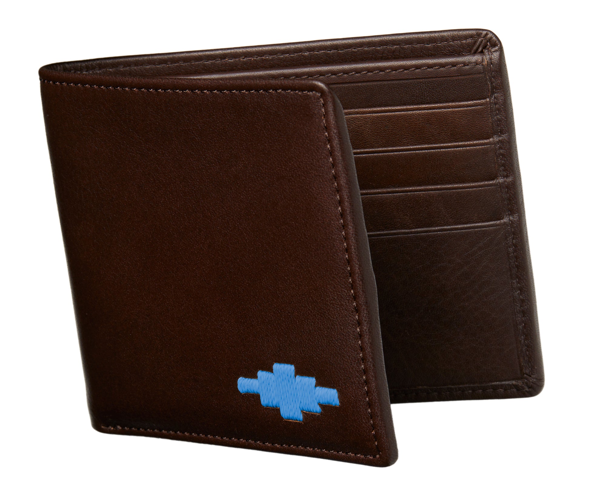 Dinero Card Wallet - Brown Leather