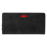 Rico Zipped Purse - Black Leather