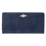 Trapecio Tote Bag with Complimentary Rico Purse - Navy Leather
