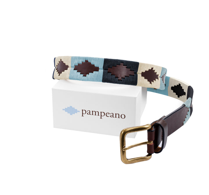 Choice of Any Leather pampeano Belt, Dog Collar and Lead - Gift Package