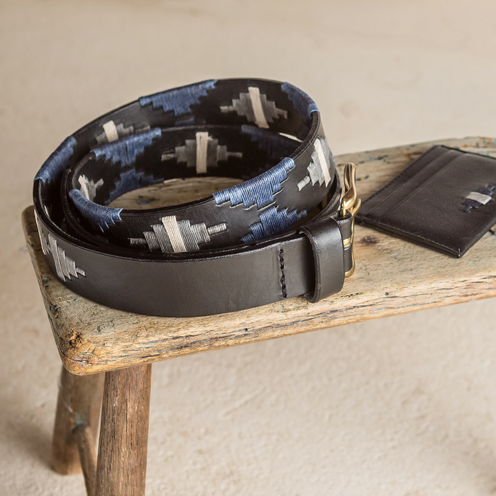 Black pampeano Polo Belt - 'Sierra' - pampeano UK