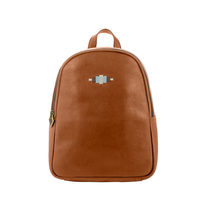 Viajera Small Backpack - Tan Leather
