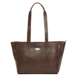 Veske Tote Bag - Brunt skinn