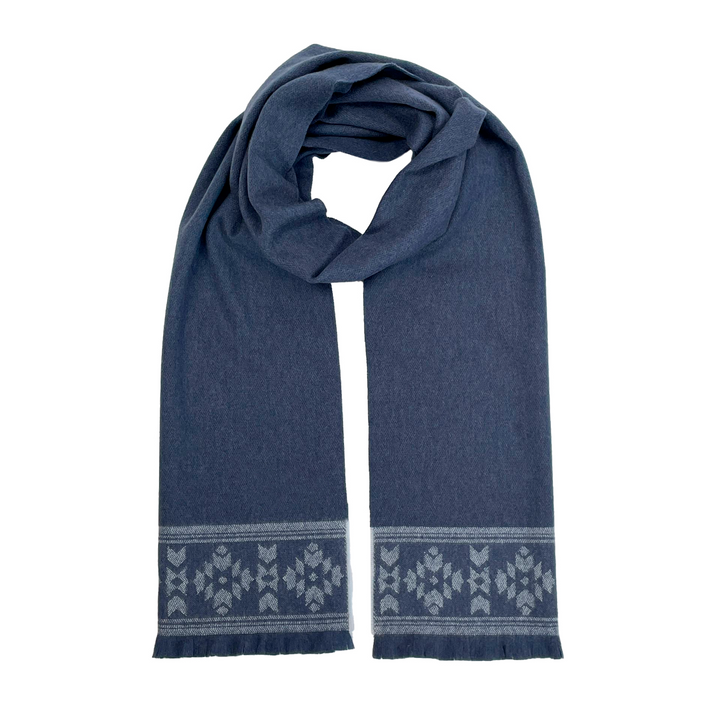 Caballero  Travel Bag with Complimentary Sueno Scarf - Navy Leather