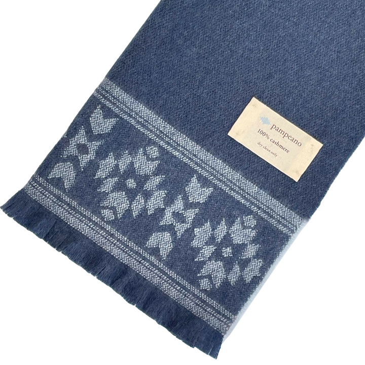 Caballero  Travel Bag with Complimentary Sueno Scarf - Navy Leather