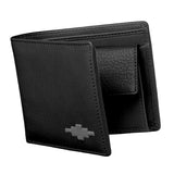 Moneda Münzbörse - Schwarzes Leder