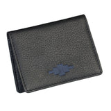 Pase Travel Card Holder - Black Leather