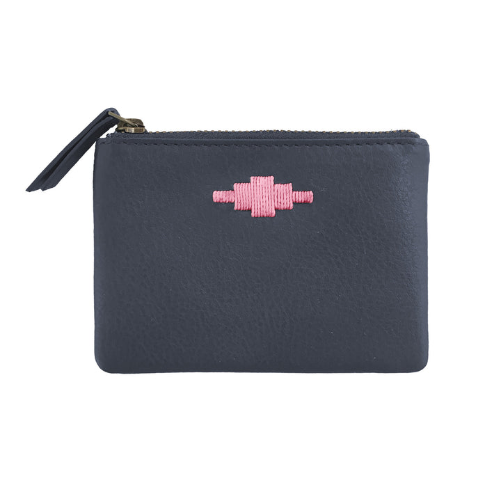 Cambio' Pouch Purse - Navy Leather - pampeano UK