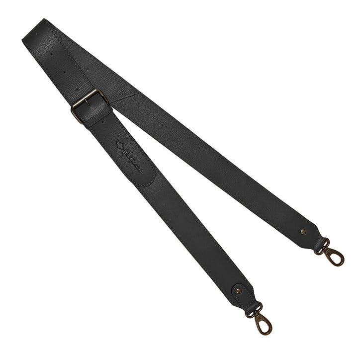 Caballero Large Travel Bag - Black Leather