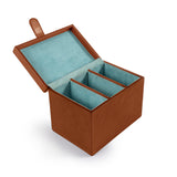 pampeano Three Belt Box -  Tan Leather