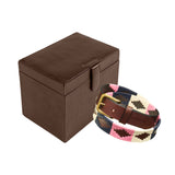 Choice of a Leather Belt Box and Three Belts