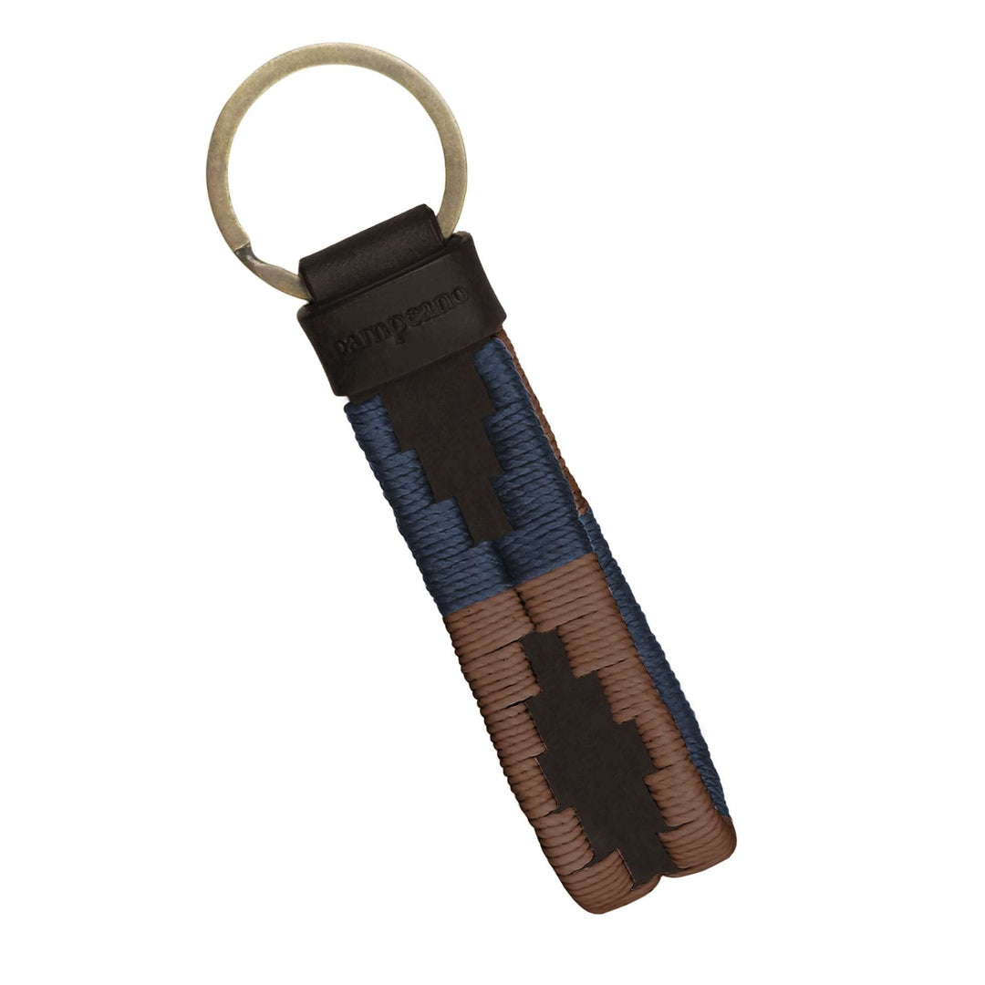 'Charro' Loop Keyring - Brown Leather - Pampeano UK