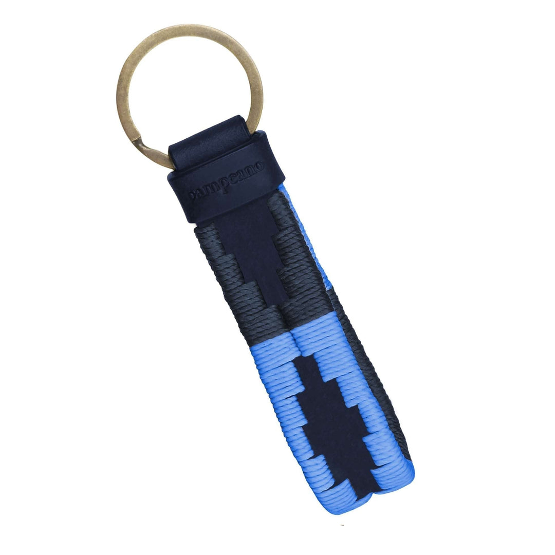 'Charro' Loop Keyring - Navy Leather - pampeano UK