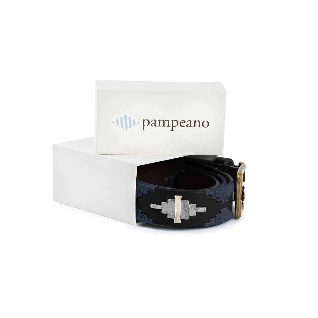 Black Polo Belt - 'Sierra' - Pampeano UK