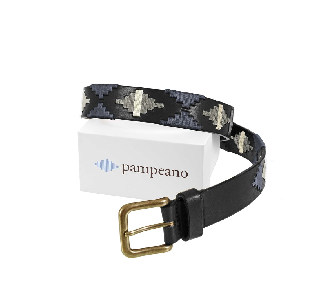 Black Polo Belt - 'Sierra' - Pampeano UK