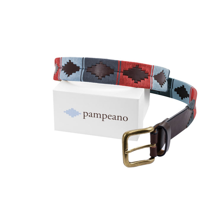 Choice of Any Leather Polo Belt and Canvas Travel Bag - Gift Package - pampeano UK