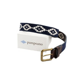 'Confianza' Polo Belt - Navy Suede - Pampeano UK