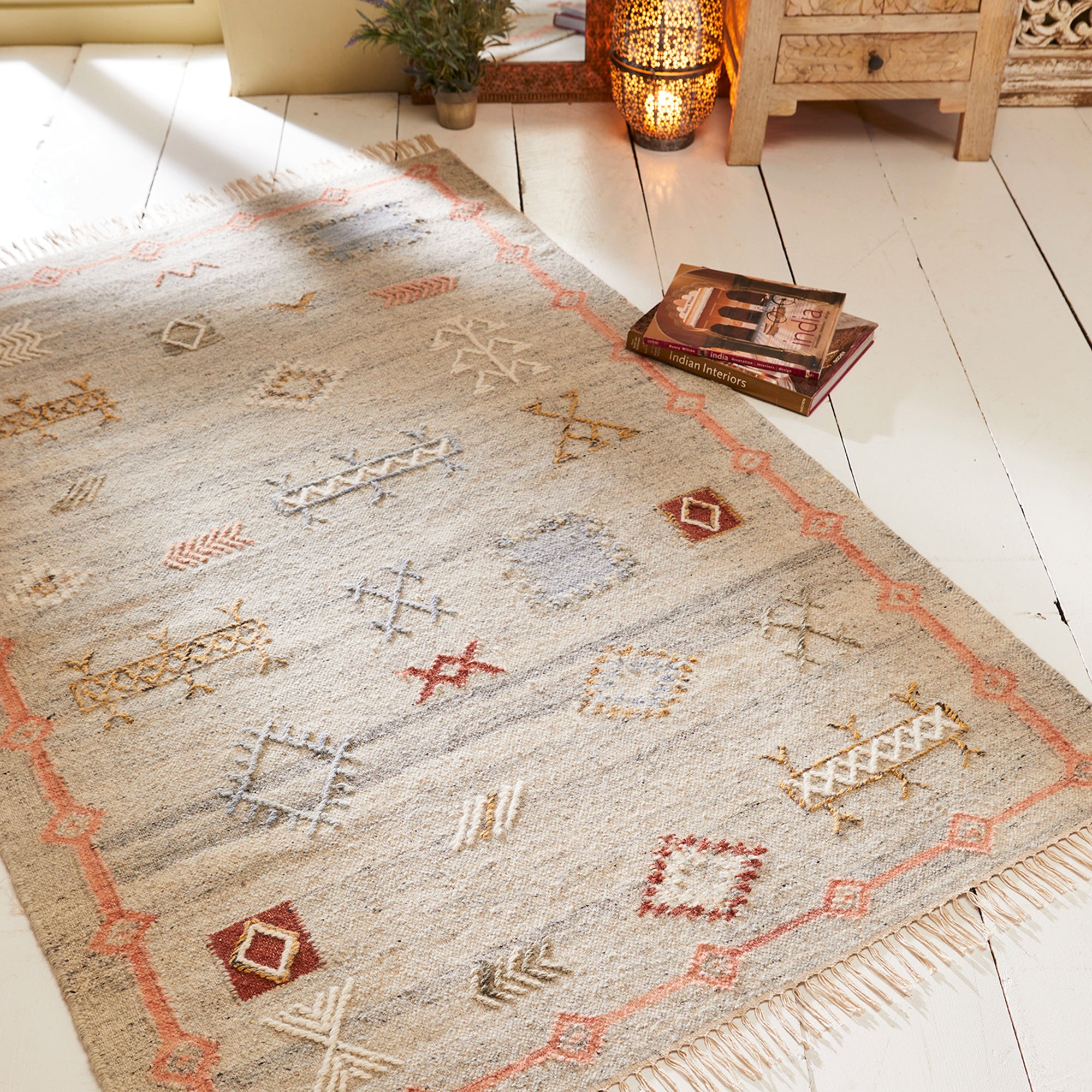 Blanco Wool Rug - 120 x 180 cm - pampeano UK