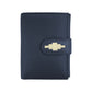 'Exito' Bifold Purse - Navy Leather - pampeano UK