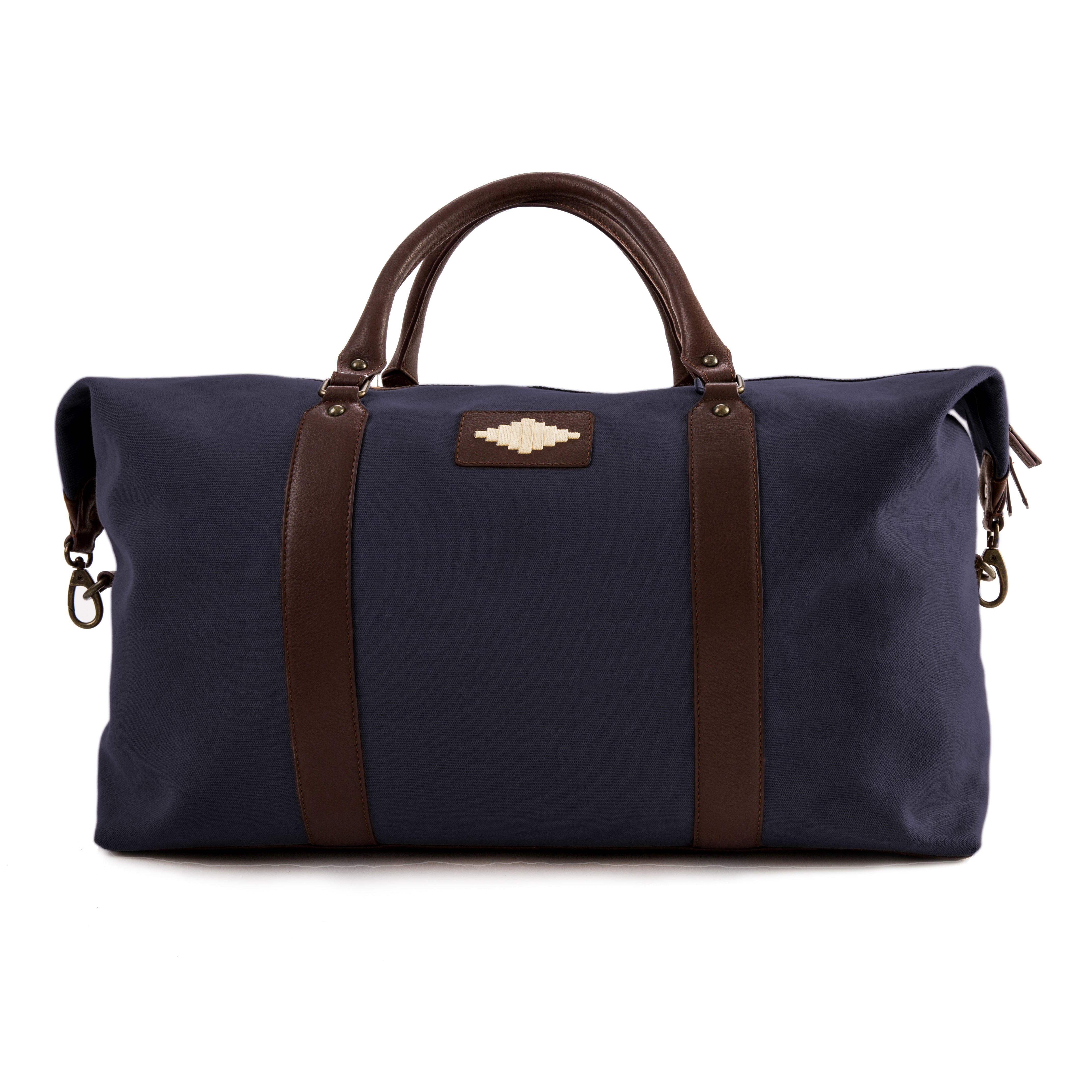 Brune canvas leather mens small travel bag hotsell
