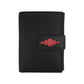 'Exito' Bifold Purse - Black Leather - pampeano UK