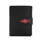 'Exito' Bifold Purse - Black Leather - pampeano UK