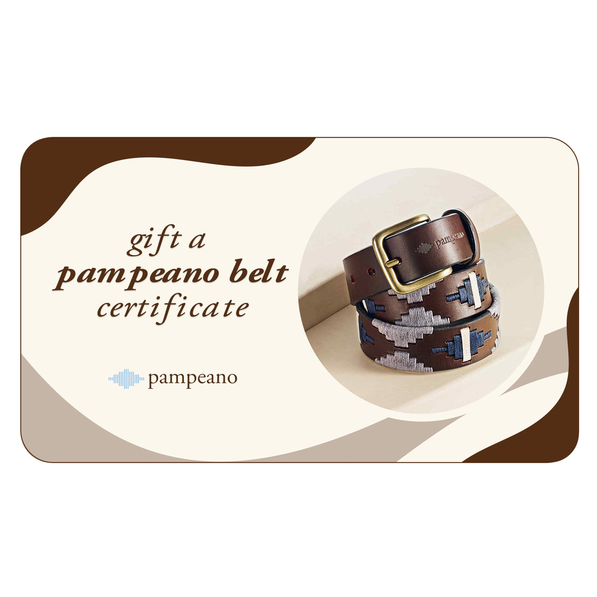 buy any belt gift Certificate