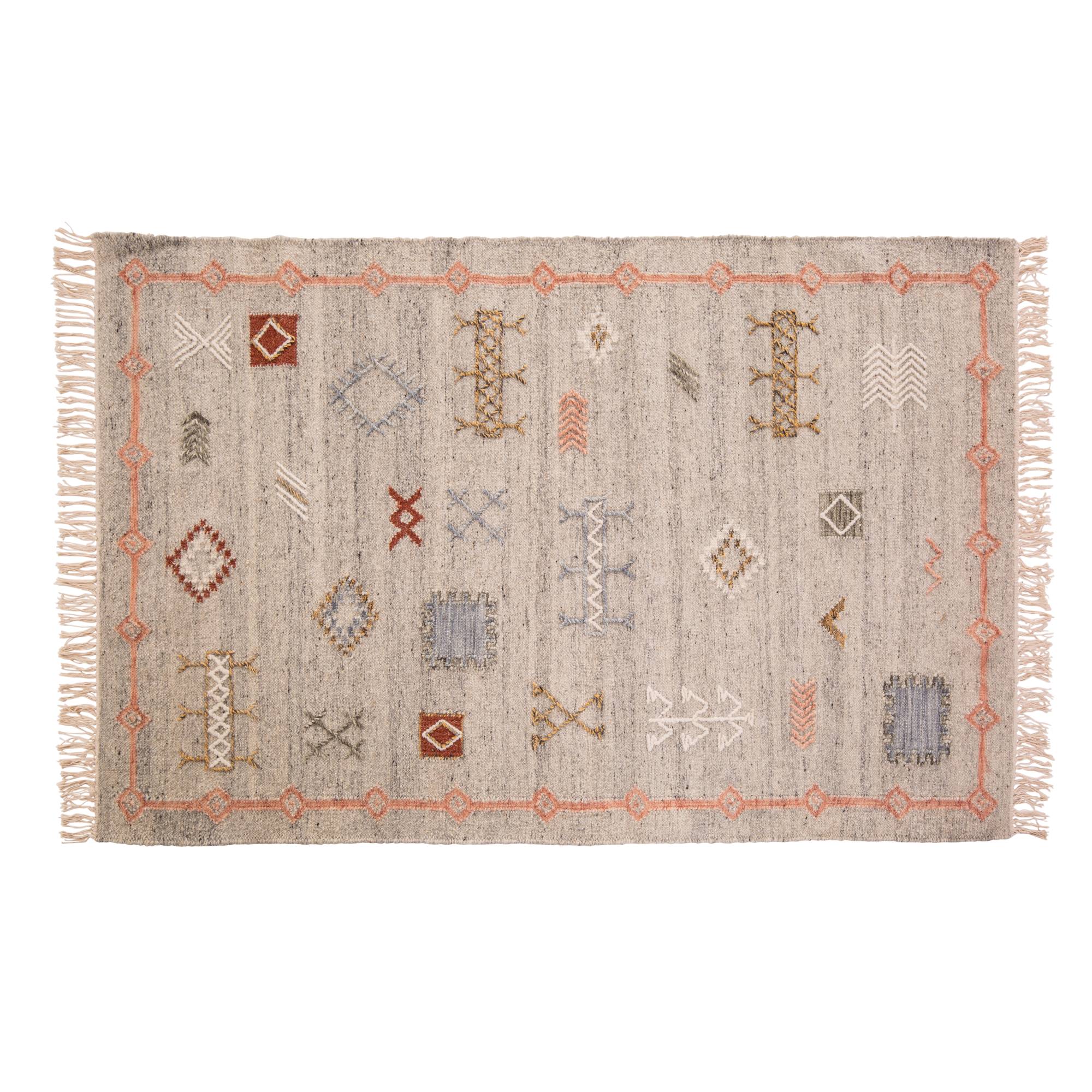 Blanco Wool Rug - 120 x 180 cm - pampeano UK