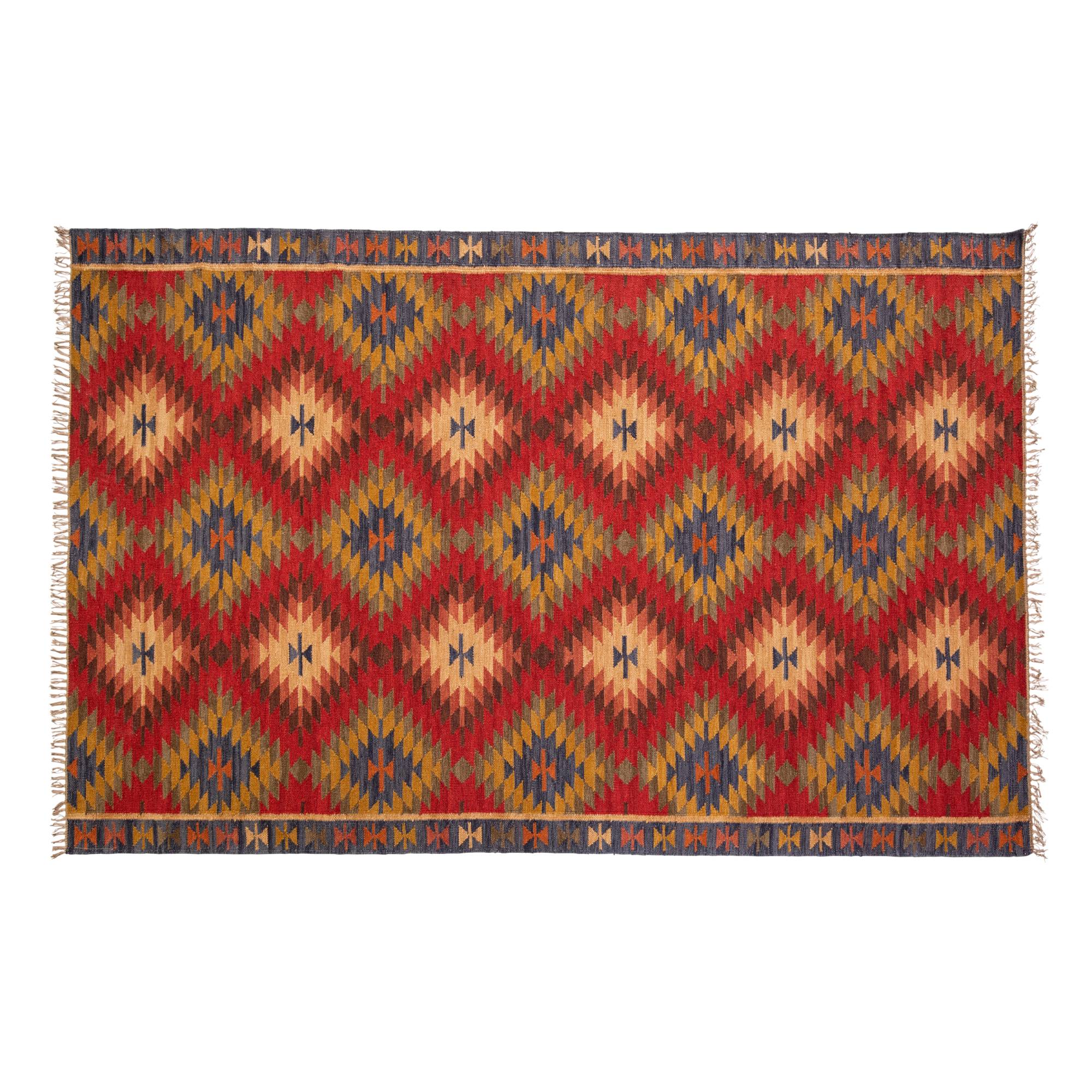Fuego Kilim Rug - 180 x 270 cm - pampeano UK